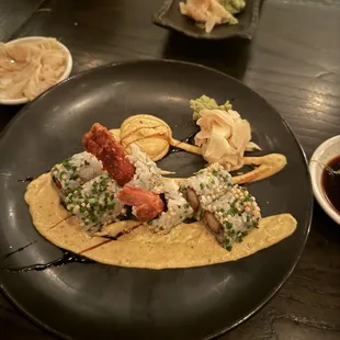 Sesame Crusted Shrimp Roll