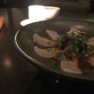 Szechuan Yellowtail Sashimi