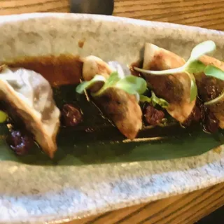 Short Ribs Foie Gras Gyoza