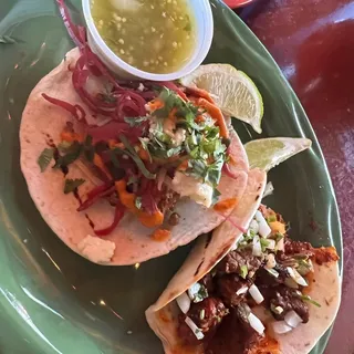 Tinga De Pollo Tacos