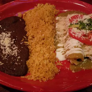 Pipian Mole Enchiladas