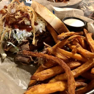 Texas brisket sandwich