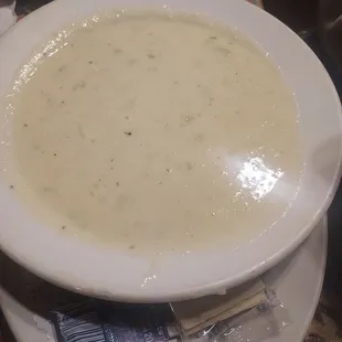 Clam chowder