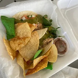 Chicken taco