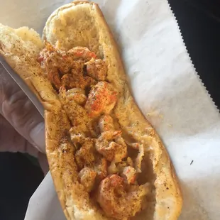 Crawfish roll