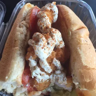 Shrimp po boy
