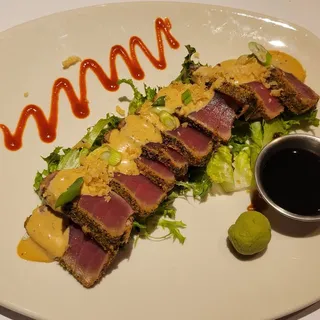 Tempura Crunch Sashimi Tuna*