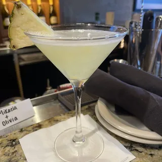 Crushed Pineapple Martini