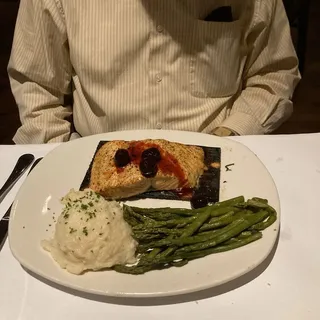 Old Fashioned Cedar Plank Salmon