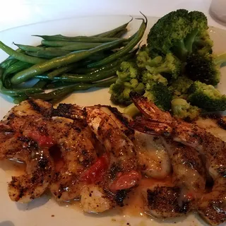 Scallops & Shrimp Skewer