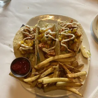 Blackened Baja Fish Tacos