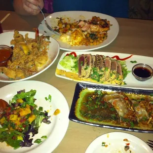 Appetizers in progress....