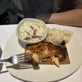 Old Fashioned Cedar Plank Salmon
