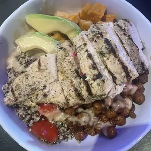 Mulan's Grain Bowl with Chicken