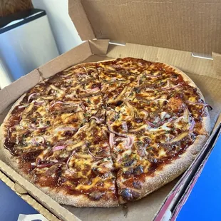 Bbq chicken pizza