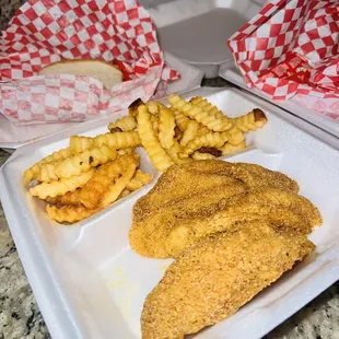 Catfish &amp; fries