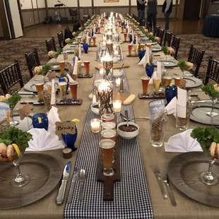 We offer an event planner on staff! Call now to set up your next party!