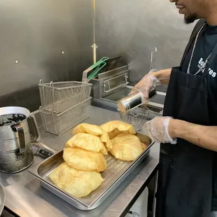 Fried &amp; Uniquely Seasoned Edible Bowl