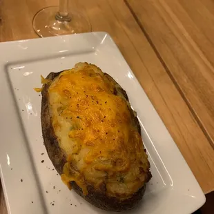 Double baked potato