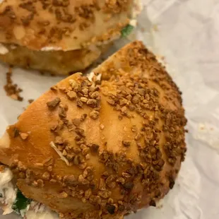 Garlic bagel