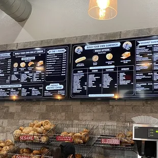 Menu display