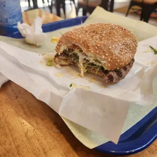 The All American Burger.