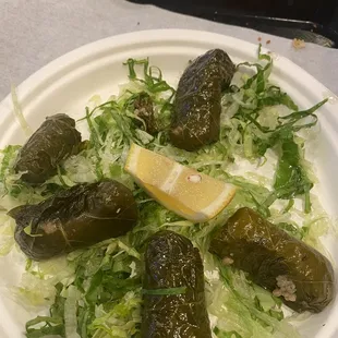 "Fresh" dolmas
