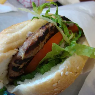 Lamb Burger
