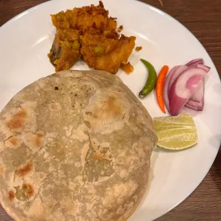 Radhaballabi and aloo dum!