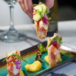 food, sushi and sashimi