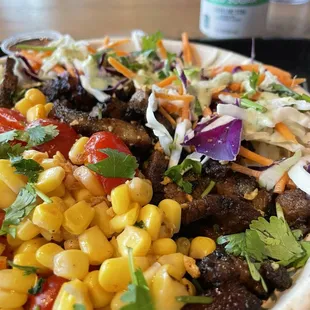 Pork belly rice bowls