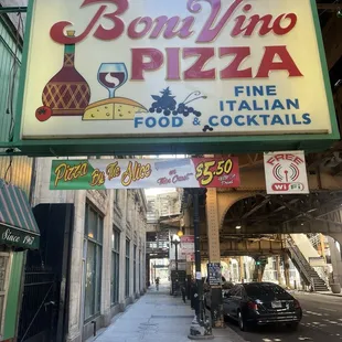 Front sign