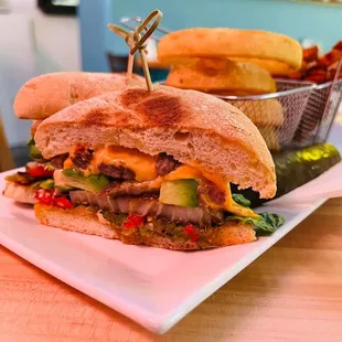food, sandwiches