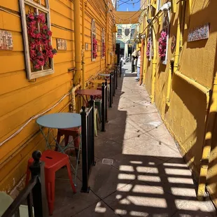 outdoor seating