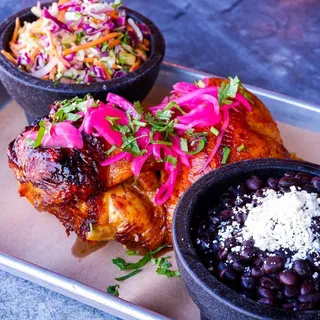 Half Chicken w/ Two Sides