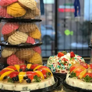 Gelatines and conchas