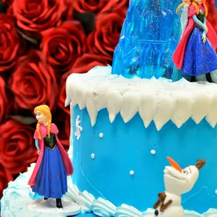 Children's favorites  characters on our cakes.