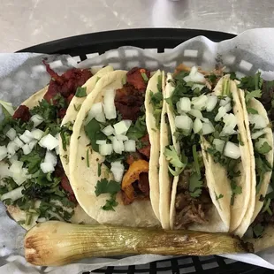 Al Pastor, Beef Cheek, and other good stuff.