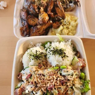 Hawaiian BBQ Chicken Plate