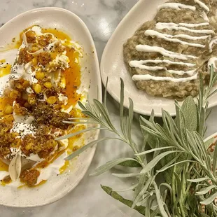 Babaganush and Mantu
