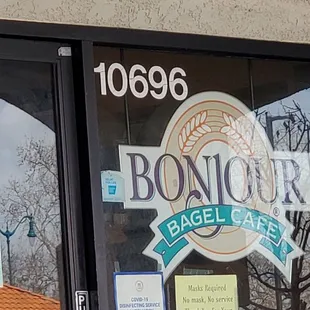 reflection in window