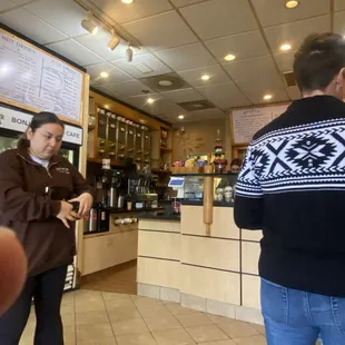 Indoor area, small place.