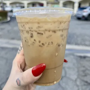 Iced Latte with oat milk