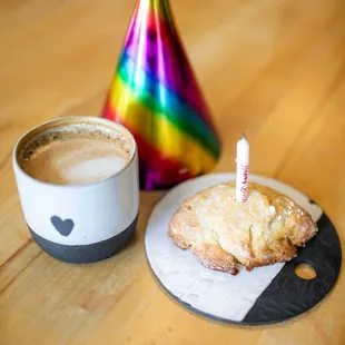 Birthday Scone
