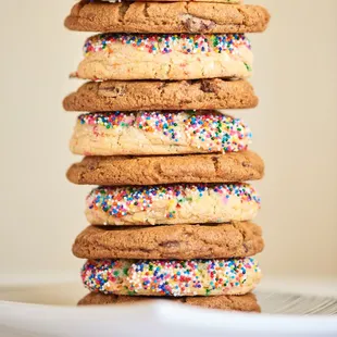 Our Chocolate Chip Cookies and Rainbow