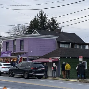 French Patisserie, the little purple shop on Falls Road.