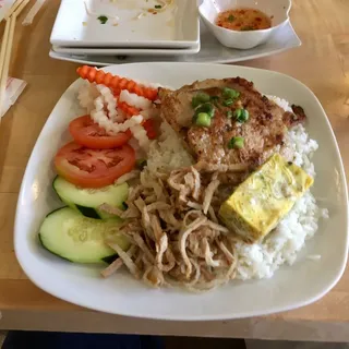 Pork Combo Rice Platter