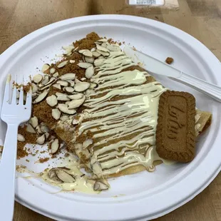 6. Lotus Crepe (took one bite before pic, couldn't help myself)