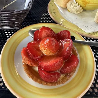 Strawberries tart