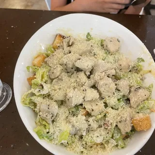 Caesar Salad with Roasted Chicken